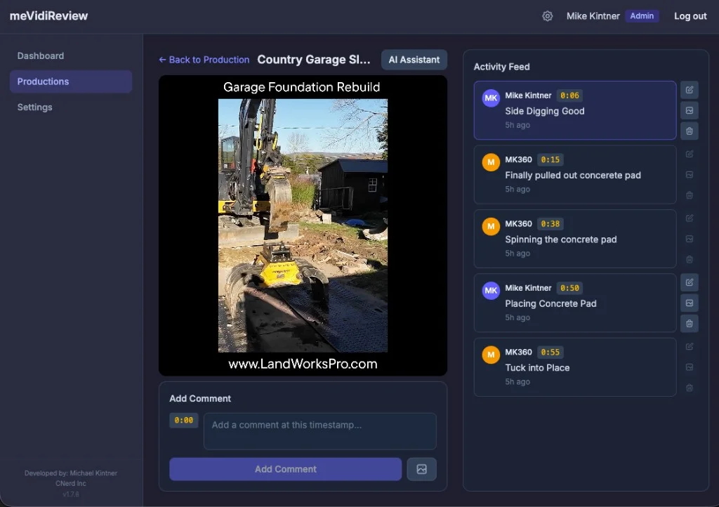 meVidiReview video review application