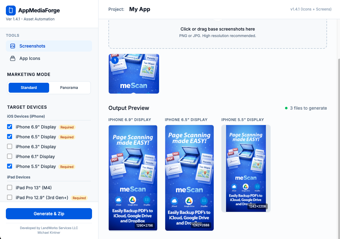 AppMediaForge screenshot 2
