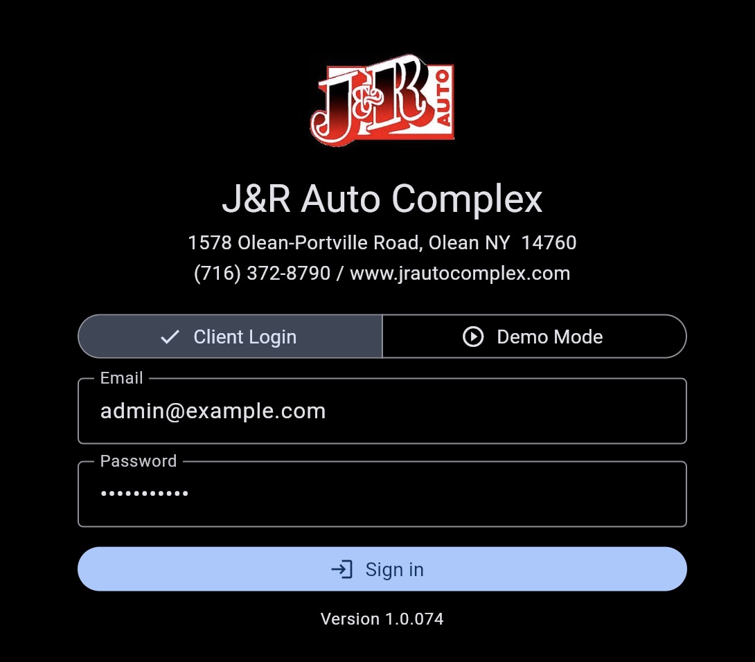 meJobSiteLog Tow Truck Center